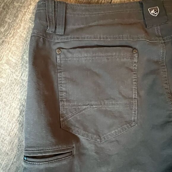 KUHL Resistor Jeans Straight Leg Mid-Rise Carbon Classic Fit Stretch Size 40x30 - Picture 7 of 15